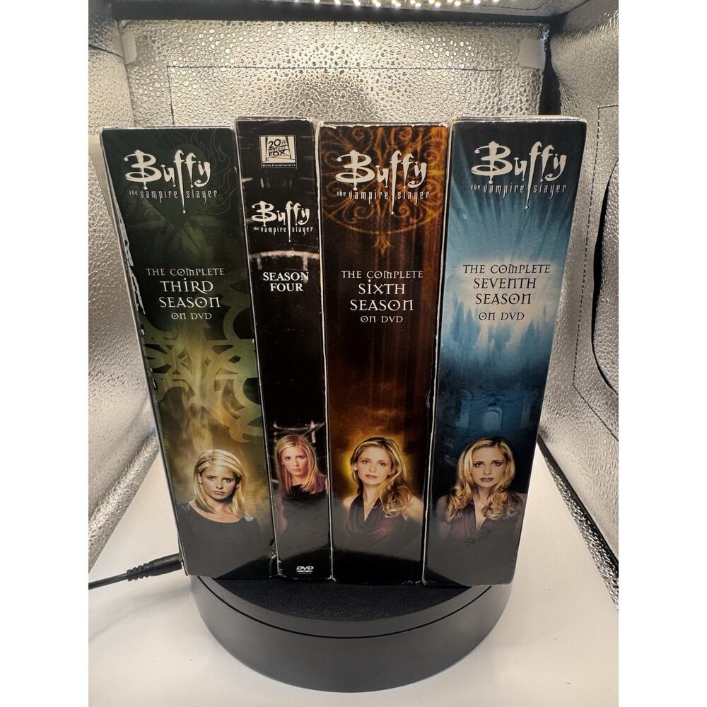 Buffy Vampire Slayer DVD Lot Seasons 3 4 6 7 Complete Series Bundle